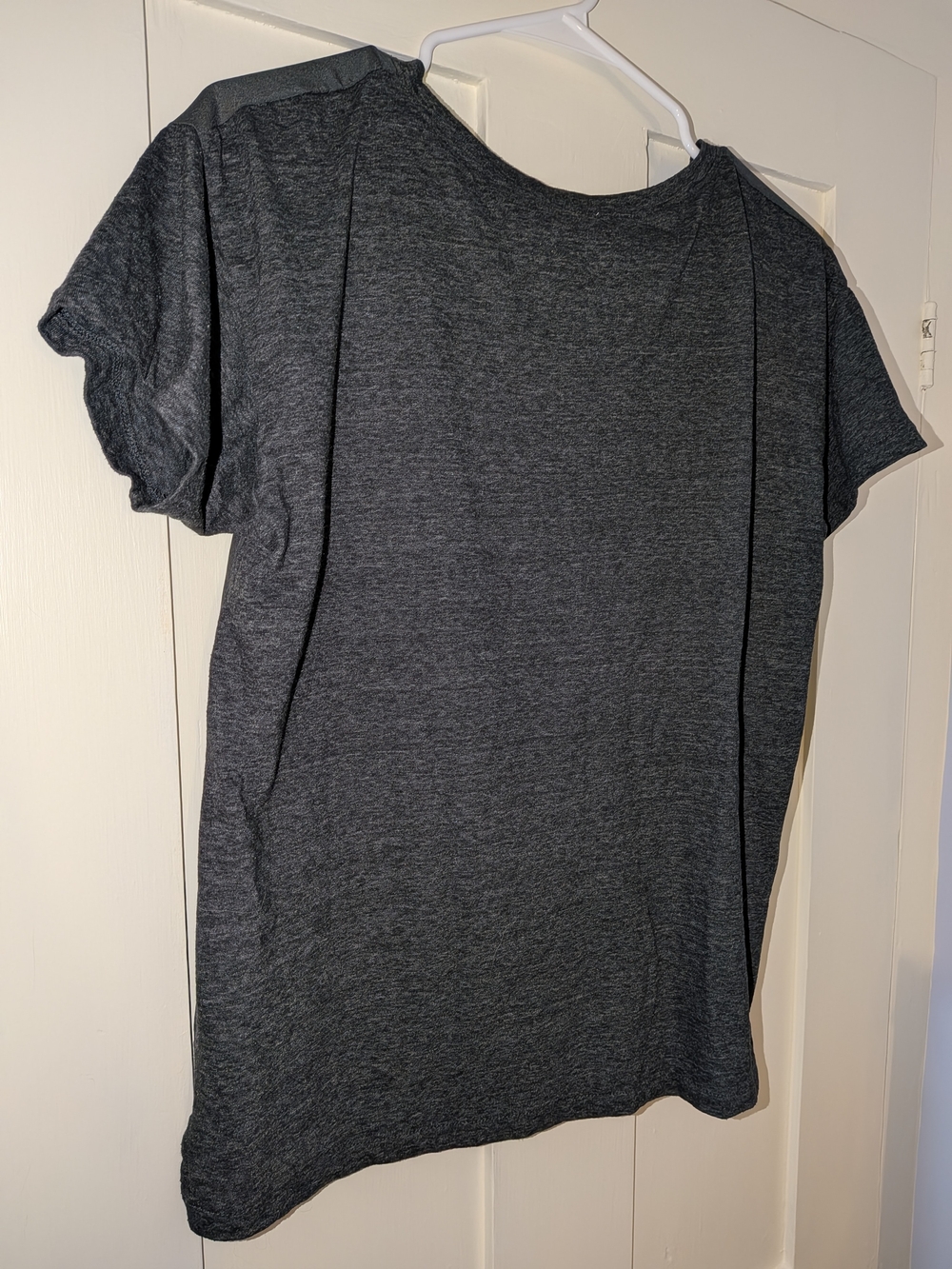 J. Crew Charcoal Short-Sleeve Knit Top - Picture 4 of 4